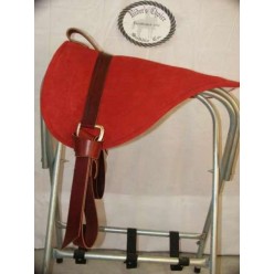 RED NATURAL HORSEMAN BAREBACK PAD