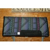 Purple Mohawk Saddle Pad