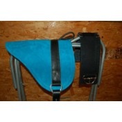 LEATHER BAREBACK ADULT SADDLE PAD by RIDERS CHOICE ~BROWN 