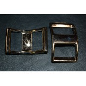 Nickel Plated Conway Buckle - 1"