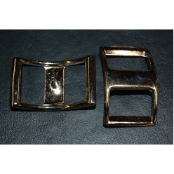 Nickel Plated Conway Buckle - 1"