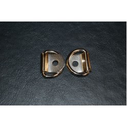 Nickel Plated Clip Dee - 5/8"