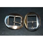 Stainless Steel Flat Halter Buckle - 1"