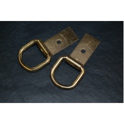 Solid Brass Clip Dee - 1"