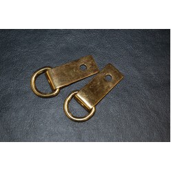 Solid Brass Clip Dee - 5/8"