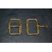 Solid Brass One Tongue Buckle 1 3/4"