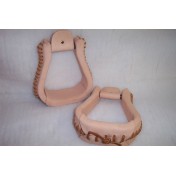 LEATHER 2.5" BELL STIRRUPS