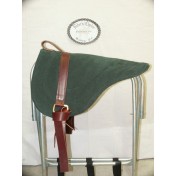 GREEN NATURAL HORSEMAN BAREBACK PAD