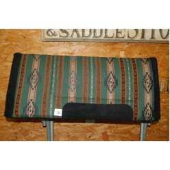 Green Aztec Saddle Pad