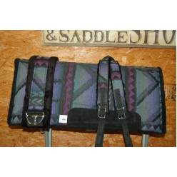  Purple Saddle Pad Set