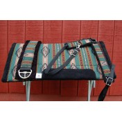 Woodland Green Aztec Saddle Pad Set