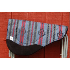 Blue Aztec Saddle Pad