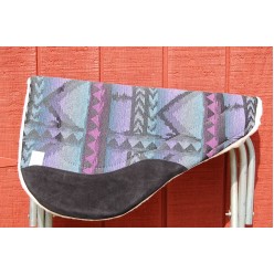 Mohawk Purple Barrel Saddle Pad