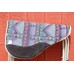 Mohawk Purple Barrel Saddle Pad