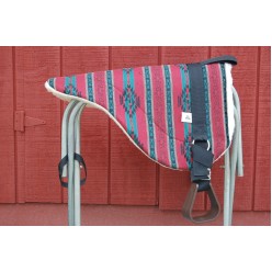 CARDINAL RED BAREBACK PAD