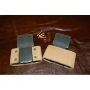 3" Leather Covered Blevins Buckle kit