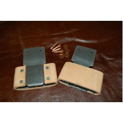 3" Leather Covered Blevins Buckle kit