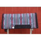 Blue Aztec Saddle Pad