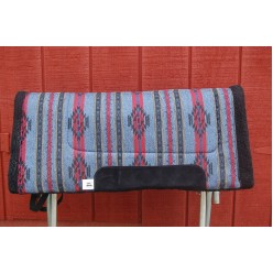 Blue Aztec Saddle Pad