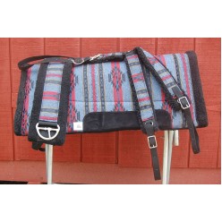 Denim Blue Saddle Pad Set