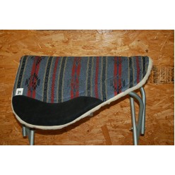 Blue Aztec Saddle Pad