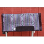 Purple Aztec Saddle Pad