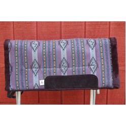 Purple Aztec Saddle Pad