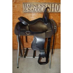 16" G.W. CRATE WADE WALKING HORSE TRAIL SADDLE