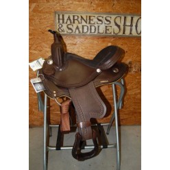 G.W. CRATE BROWN BARREL SADDLE