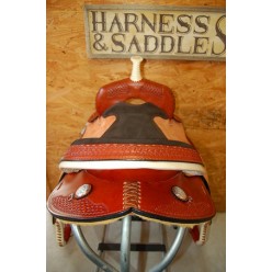 G.W. CRATE ROUGH OUT BARREL SADDLE