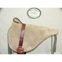 TAUPE NATURAL HORSEMAN BAREBACK PAD